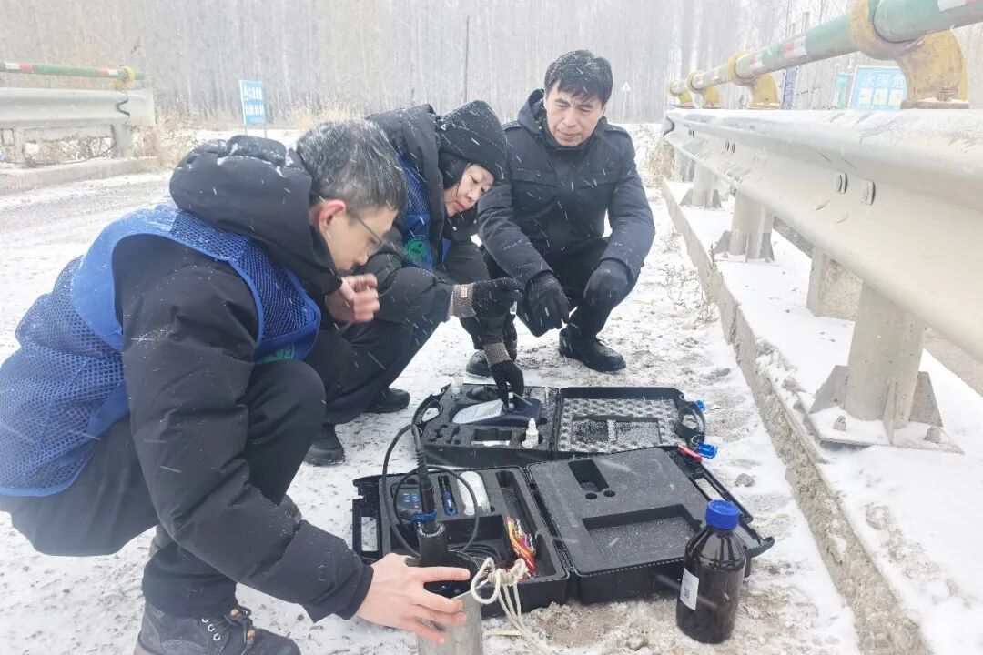 省生态环境厅暗访肇兰新河流域水污染防治工作